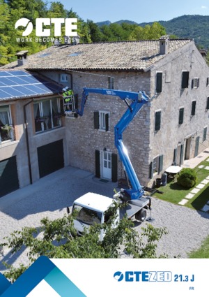 Trailer Mounted Articulating Boom Lifts CTE ZED 21.3 JH