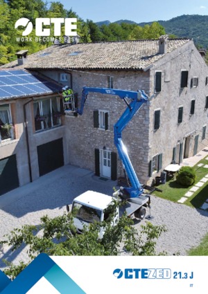 Trailer Mounted Articulating Boom Lifts CTE ZED 21.3 JH