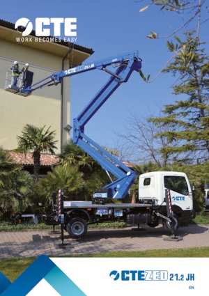 Trailer Mounted Articulating Boom Lifts CTE ZED 21