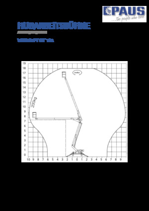 Römork Üstü Mafsallı Bomlu Vinçler Paus GT 18 A