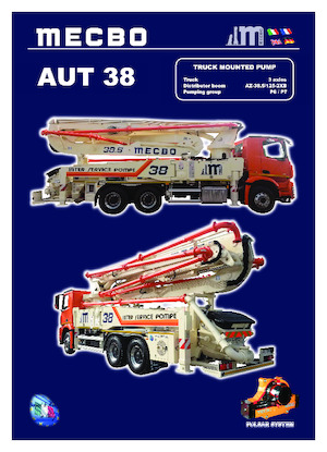 Truck-mounted Concrete Pumps Mecbo AUT 38 P7.150