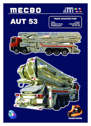 Truck-mounted Concrete Pumps Mecbo AUT 53 P6.110
