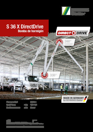 Kamyona monte beton pompaları SCHWING-Stetter S 36 X DirectDrive