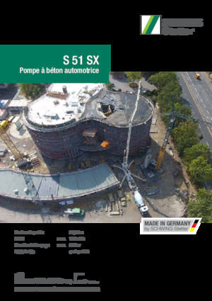 Truck-mounted Concrete Pumps SCHWING-Stetter S 51 SX