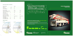 Kamyona monte beton pompaları SCHWING-Stetter S 58 SX