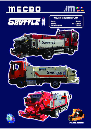 Truck-mounted Concrete Pumps Mecbo Shuttle P4.40