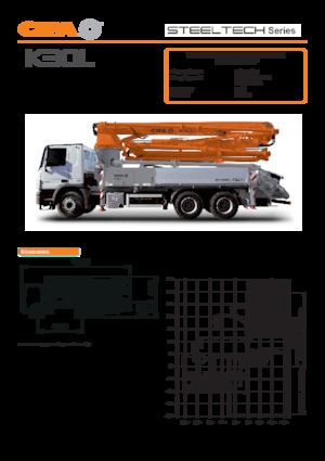 Truck-mounted Concrete Pumps CIFA K30L 