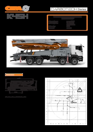 Truck-mounted Concrete Pumps CIFA K45H