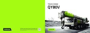 Truck-mounted Telescopic Cranes Zoomlion QY80V