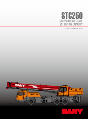 Truck-mounted Telescopic Cranes Sany STC250