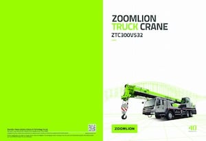 Truck-mounted Telescopic Cranes Zoomlion ZTC300V532