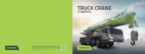 Truck-mounted Telescopic Cranes Zoomlion ZTC800V532
