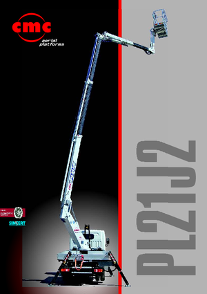 Trailer Mounted Articulating Boom Lifts CMC PL 21 J 2