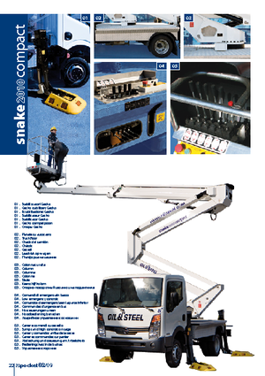 Römork Üstü Mafsallı Bomlu Vinçler Oil & Steel Snake 2010 Compact RE