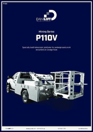 Araç Üstü Teleskopik Bomlu Vinçler Danilift P110V