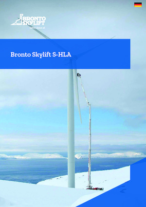 Araç Üstü Teleskopik Bomlu Vinçler Bronto Skylift S104HLA