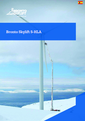 Truck Mounted Telescopic Boom Lifts Bronto Skylift S104HLA