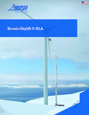 Araç Üstü Teleskopik Bomlu Vinçler Bronto Skylift S341HLA
