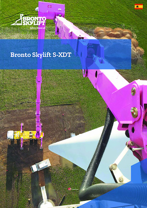 Truck Mounted Telescopic Boom Lifts Bronto Skylift S46XDT