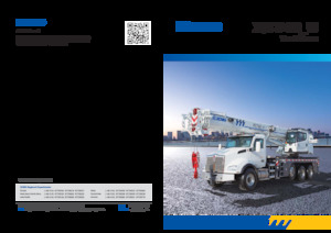 Kamyona monte telesc. vinçler XCMG XCT40U