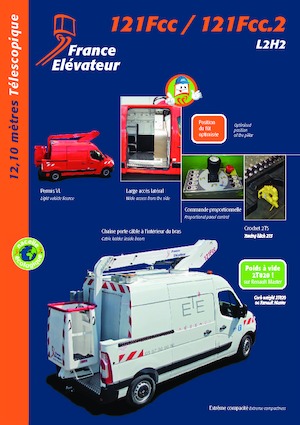 Araç Üstü Teleskopik Bomlu Vinçler France Elévateur 121 FCC