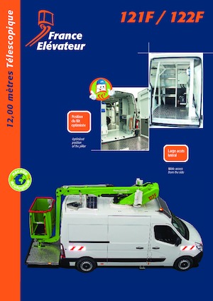 Araç Üstü Teleskopik Bomlu Vinçler France Elévateur 121 F