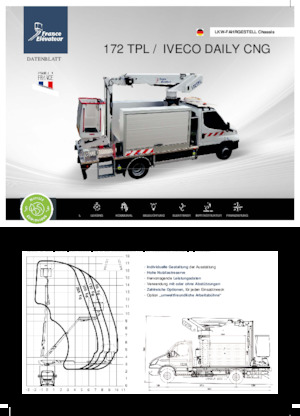 Araç Üstü Teleskopik Bomlu Vinçler France Elévateur 172 TPL CNG