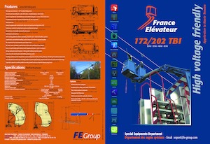 Truck Mounted Telescopic Boom Lifts France Elévateur 202 TBI