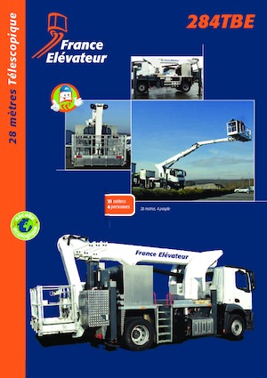 Araç Üstü Teleskopik Bomlu Vinçler France Elévateur 284 TBE
