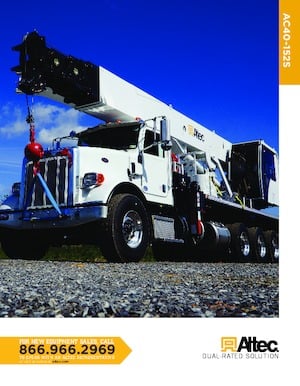 Kamyon vinçleri Altec AC40-152S