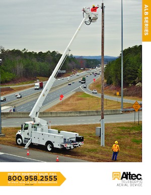 Araç Üstü Teleskopik Bomlu Vinçler Altec ALB37P