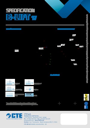 Araç Üstü Teleskopik Bomlu Vinçler CTE B-Lift 17