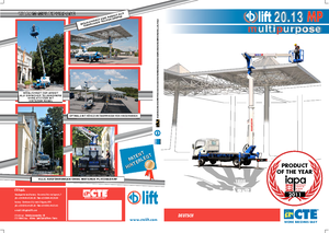 Araç Üstü Teleskopik Bomlu Vinçler CTE B-Lift 20.13 MP