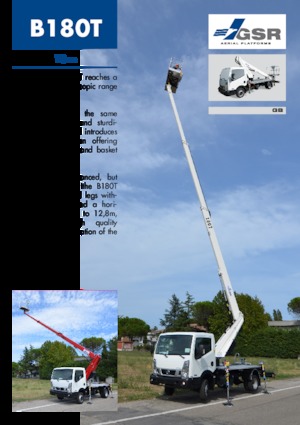 Araç Üstü Teleskopik Bomlu Vinçler GSR B180T Comfort X 