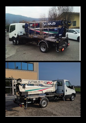 Truck Mounted Telescopic Boom Lifts CELA DT22