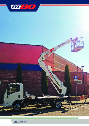 Truck Mounted Telescopic Boom Lifts CELA DT80