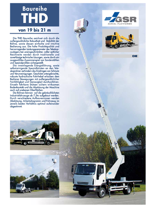 Araç Üstü Teleskopik Bomlu Vinçler GSR E190T Compact 