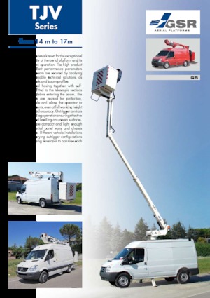 Truck Mounted Telescopic Boom Lifts GSR E140TJV Basic