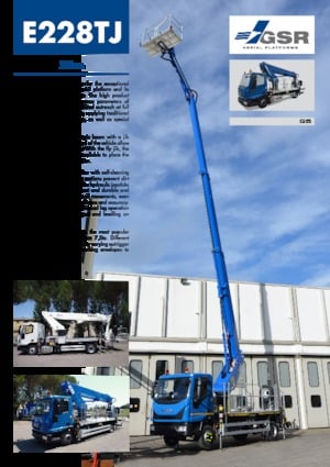 Araç Üstü Teleskopik Bomlu Vinçler GSR E228TJ Comfort