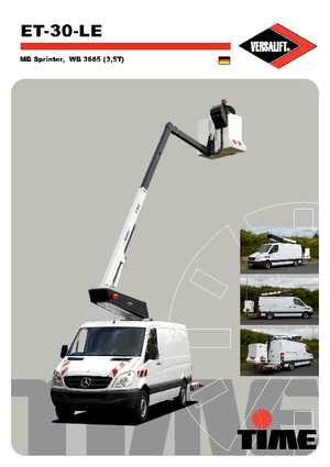 Araç Üstü Teleskopik Bomlu Vinçler Versalift ET-30-LE