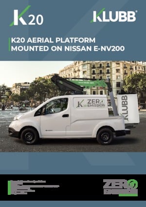 Truck Mounted Telescopic Boom Lifts Klubb K20