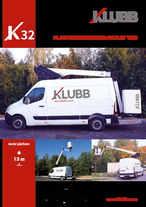 Truck Mounted Telescopic Boom Lifts Klubb K32