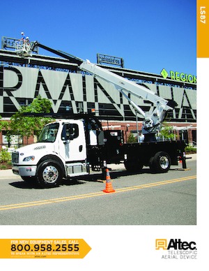 Araç Üstü Teleskopik Bomlu Vinçler Altec LS87