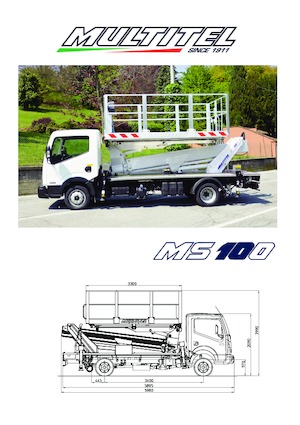 Araç Üstü Teleskopik Bomlu Vinçler Multitel MS 100 