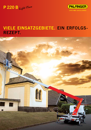 Araç Üstü Teleskopik Bomlu Vinçler Palfinger P220B