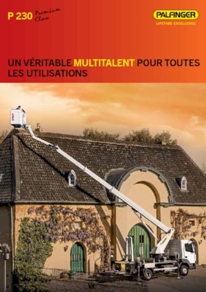 Truck Mounted Telescopic Boom Lifts Palfinger P 230