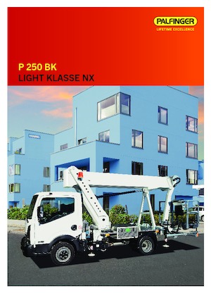 Araç Üstü Teleskopik Bomlu Vinçler Palfinger P 250 BK