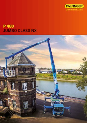 Araç Üstü Teleskopik Bomlu Vinçler Palfinger P 480