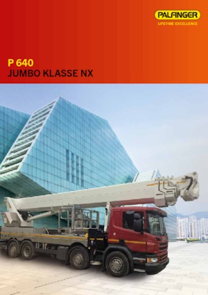 Araç Üstü Teleskopik Bomlu Vinçler Palfinger P 640