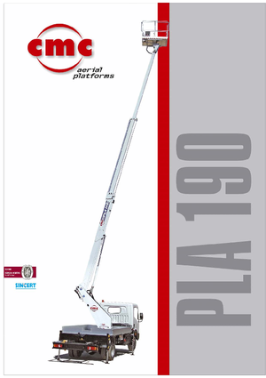 Araç Üstü Teleskopik Bomlu Vinçler CMC PLA190